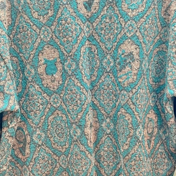 Tricots St. Raphael Mens Large Pure New Wool Sweater Hunt Theme Uruguay - Picture 6 of 6